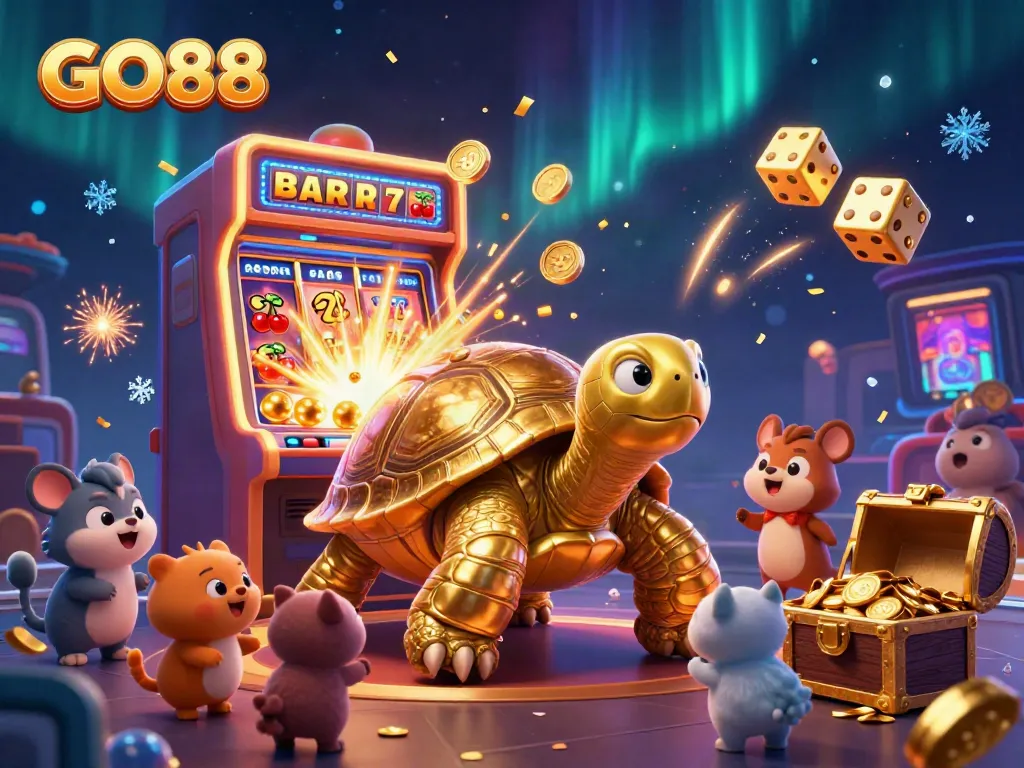 Play exciting games at GO88 with vibrant casino illustrations brimming with energy and fun.