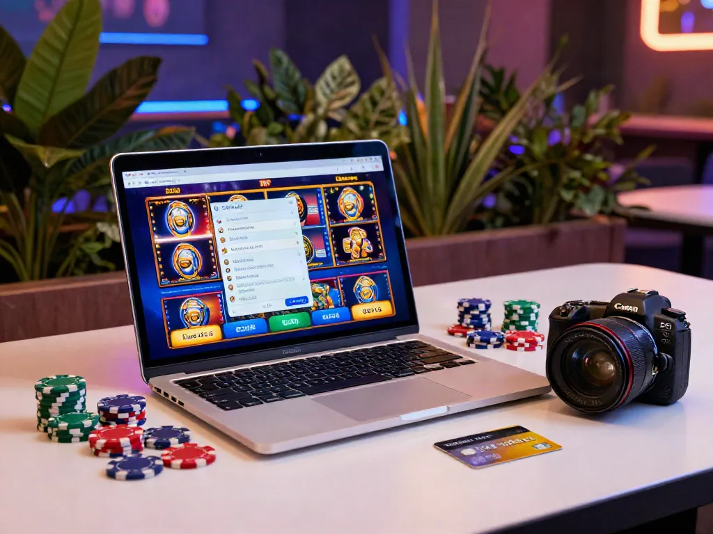 Experience the excitement of the best credit card casinos with vibrant gaming setups and stylish payment options.