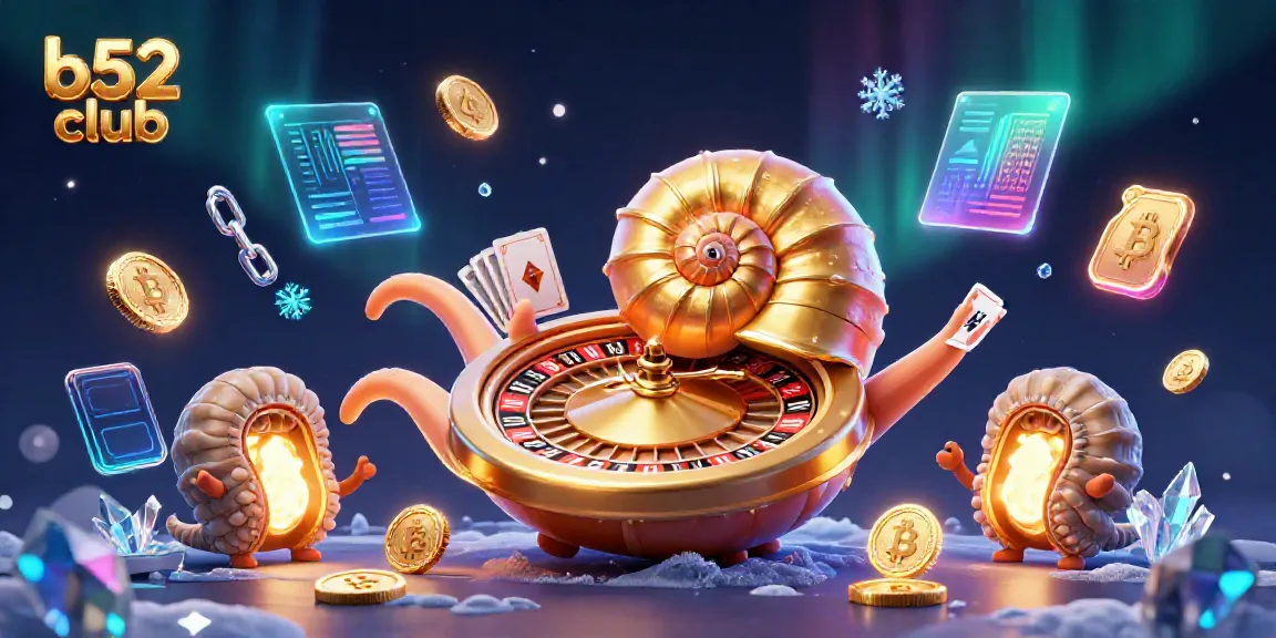 Engage in thrilling gameplay at b52 club with a vibrant 3D casino scene featuring unique characters and dynamic game elements.