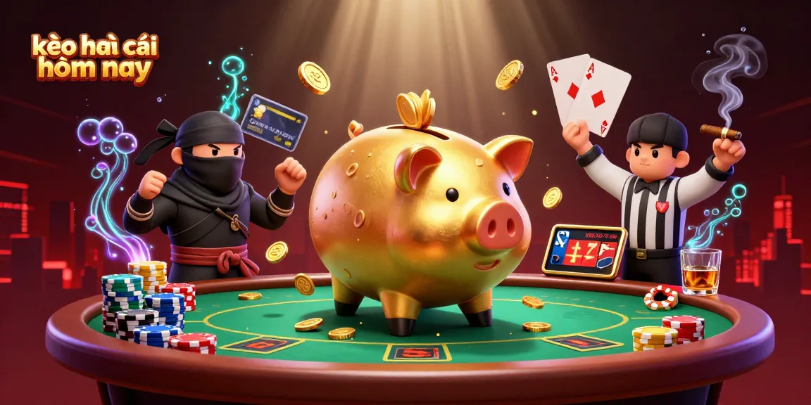 Engage with kèo nhà cái hôm nay dynamic betting action featuring cartoon characters and casino elements.